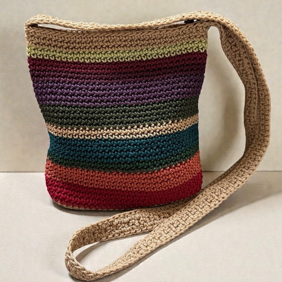 The Sak Multicolored Knit Crossbody Bag - Picture 2 of 8